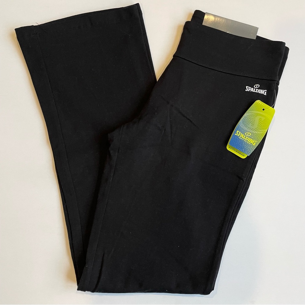 Spalding Black Boot Pant Women’s Sz Medium